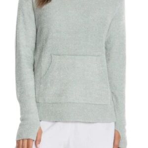 Women's Barefoot Dreams Sz Medium Light Green Sweater